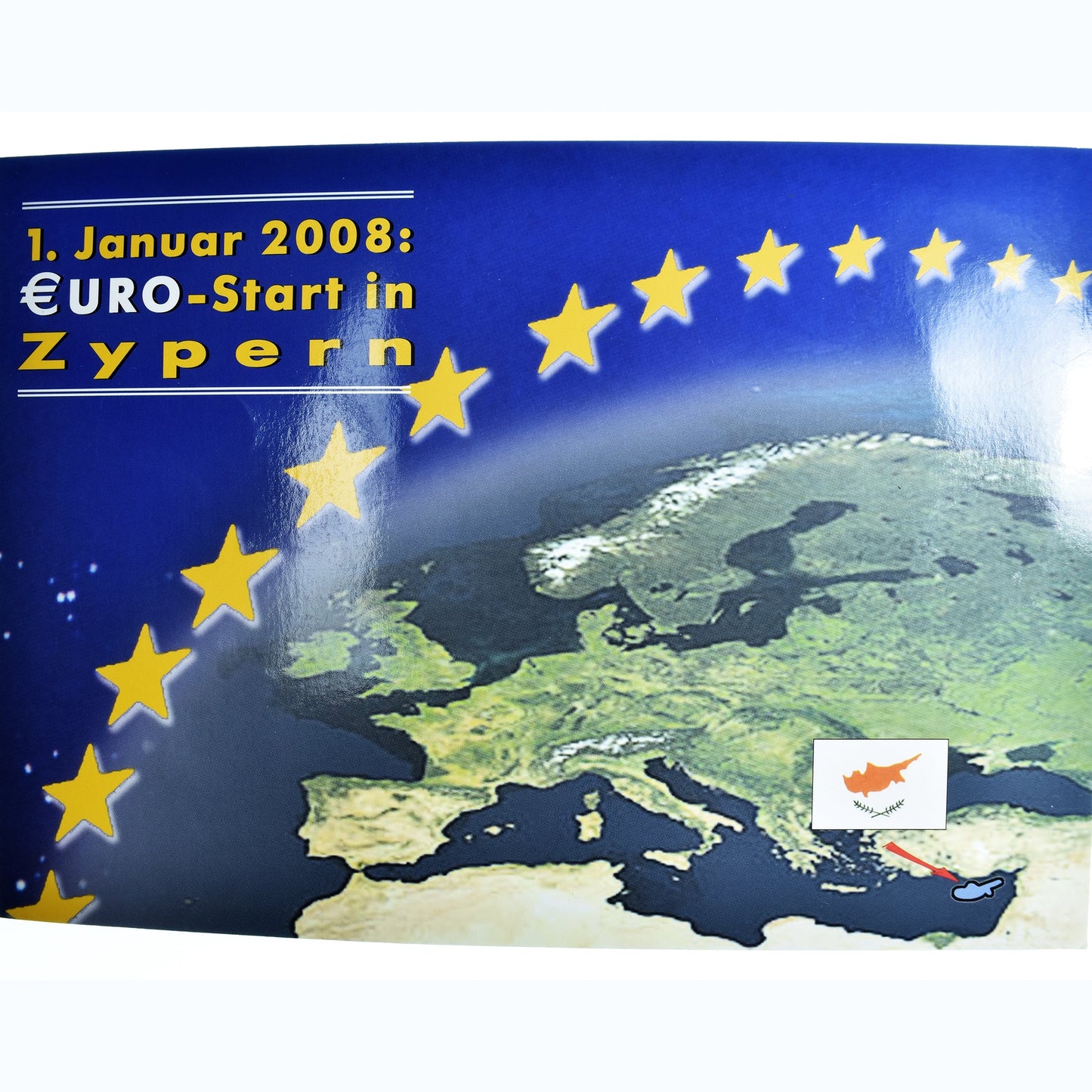 Cyprus,
1 cent až 2 eurá,
Euro štartuje na Cypre