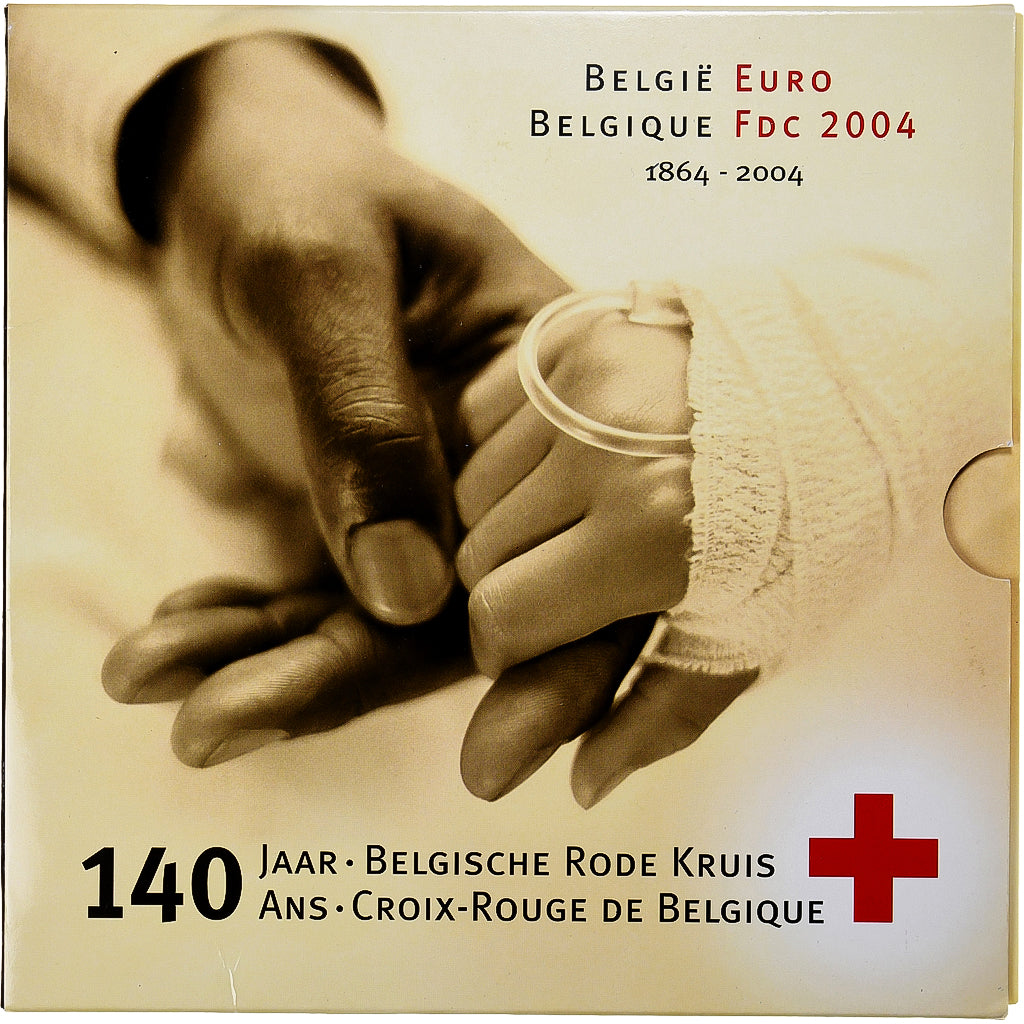 Belgicko,
1 cent až 2 eurá,
Croix Rouge