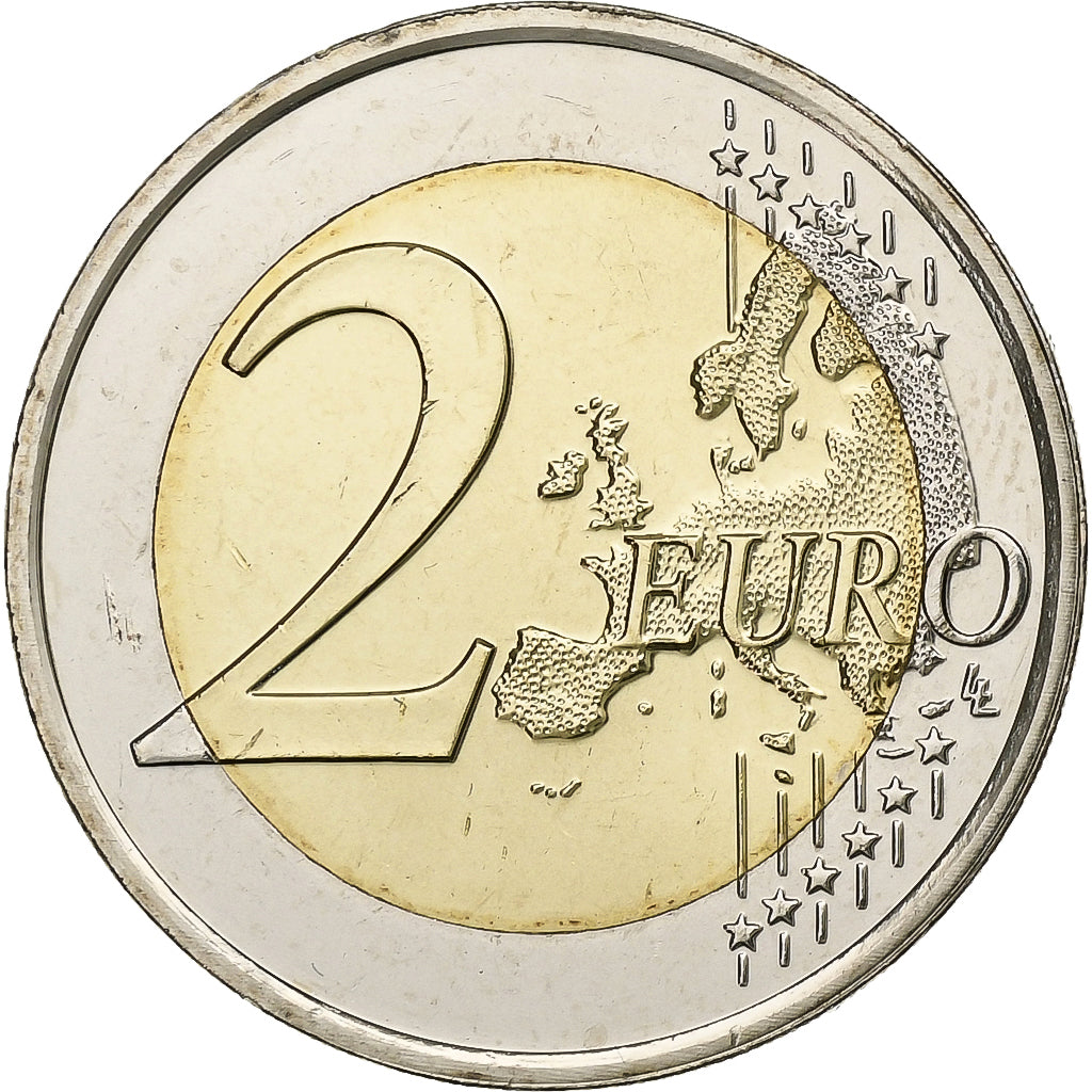 malta,
2 eurá,
2014