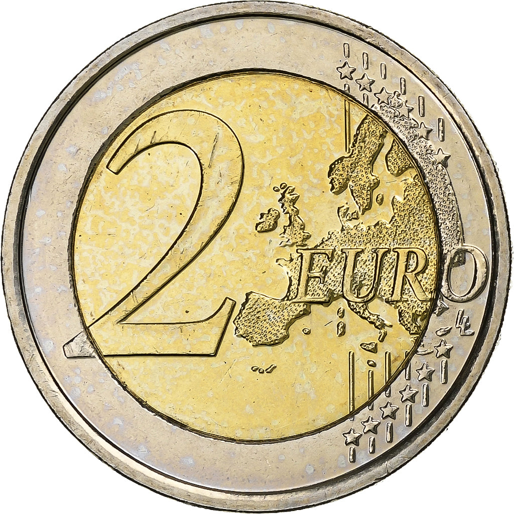 Belgicko,
2 eurá,
2014