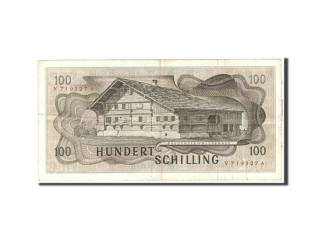 bankovka,
Rakúsko,
100 šilingov