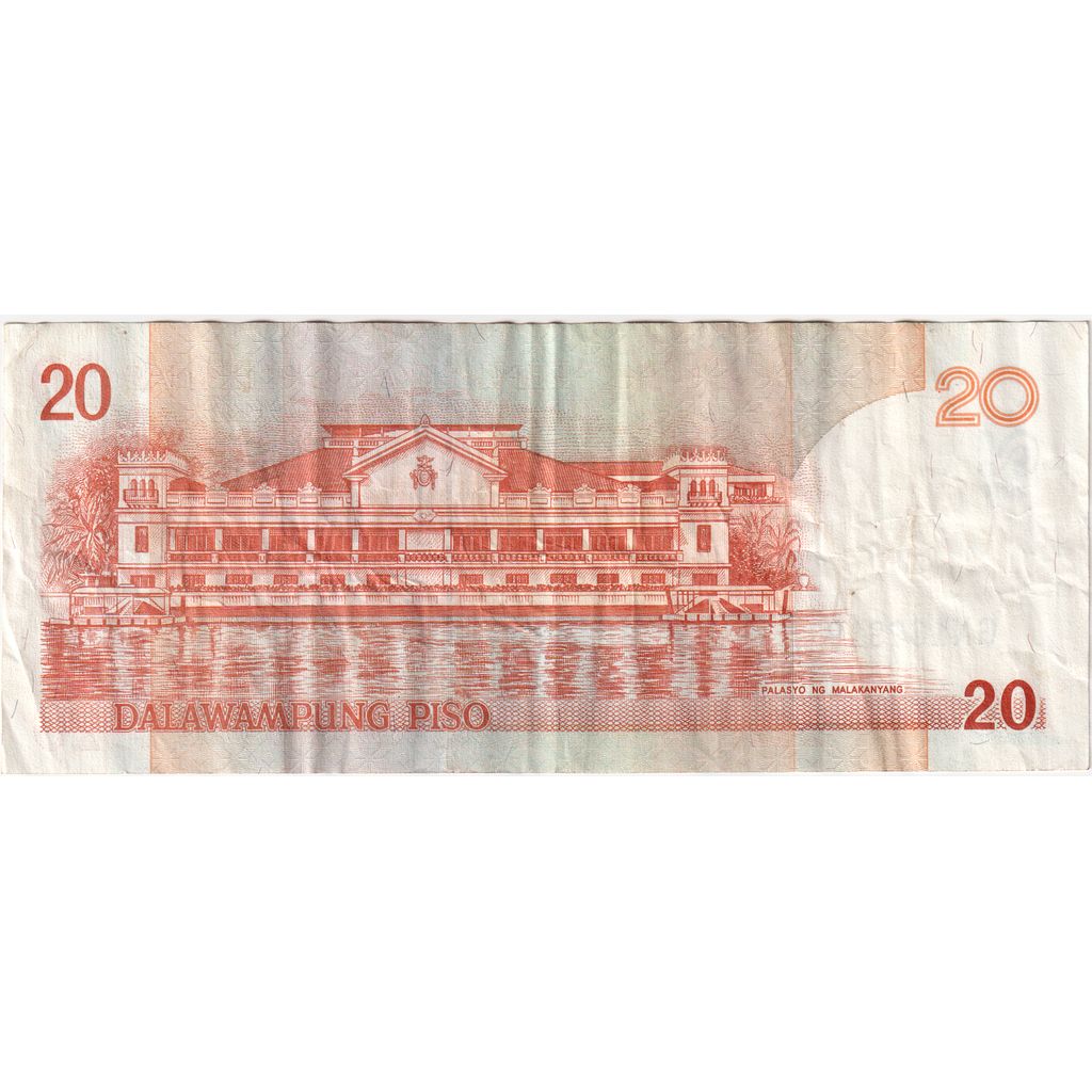 Filipíny,
20 Piso,
VF(30-35)
