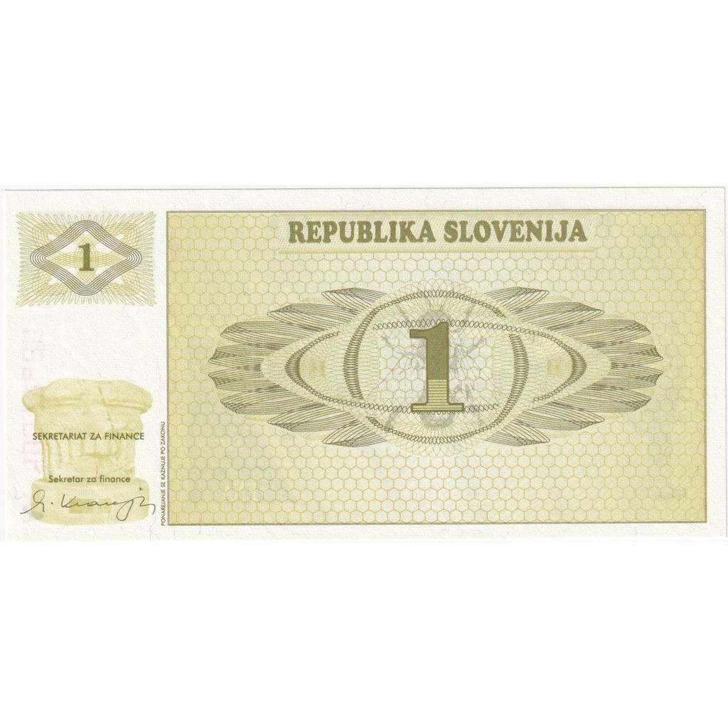 Slovinsko,
1 Lipa,
1990