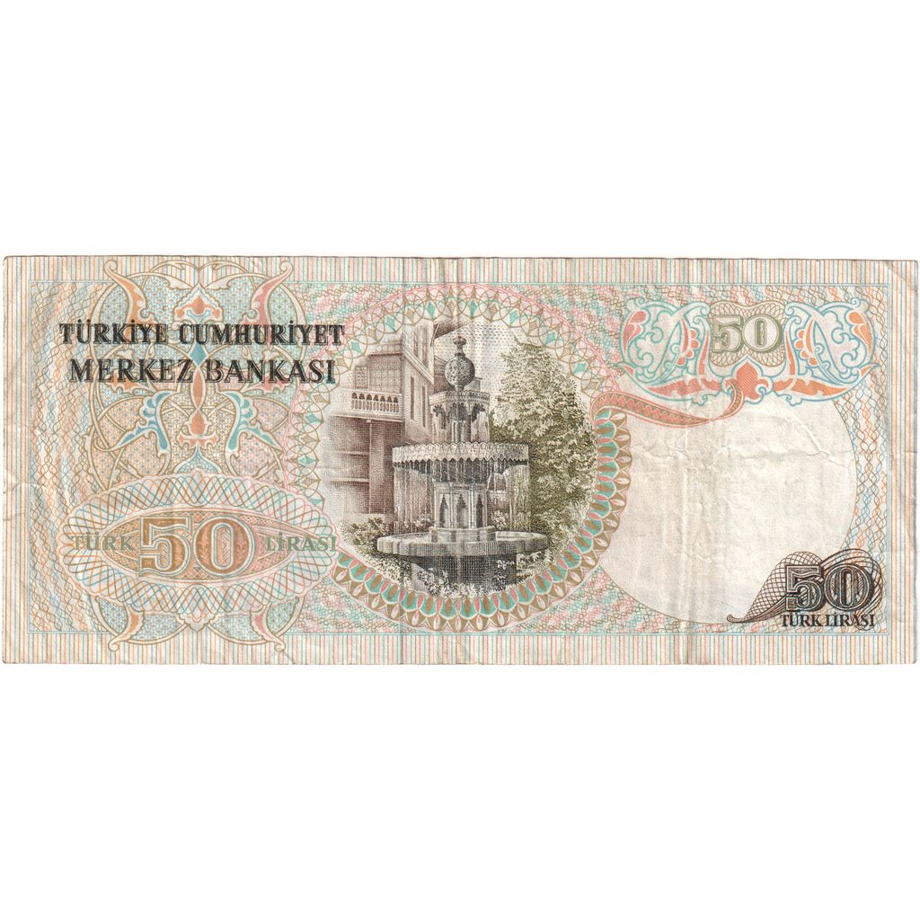 Turecko,
50 lír,
1970-01-14