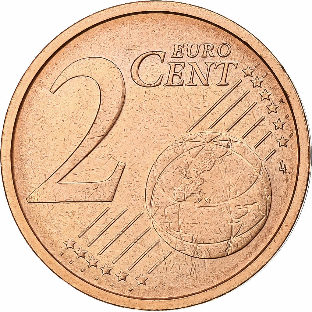 Vatikán,
Jána Pavla II.,
2 euro centy