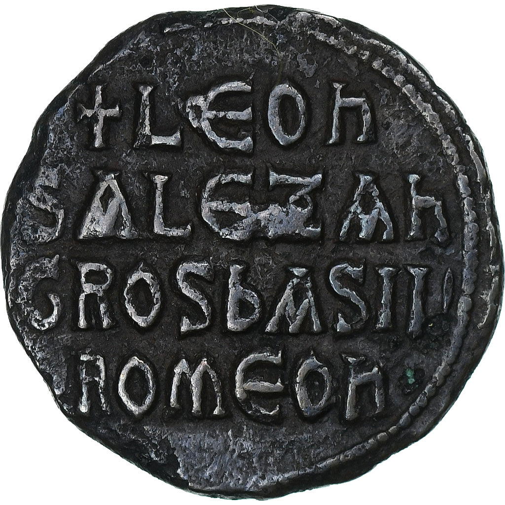 Lev VI. a Alexander,
Follis,
886-912