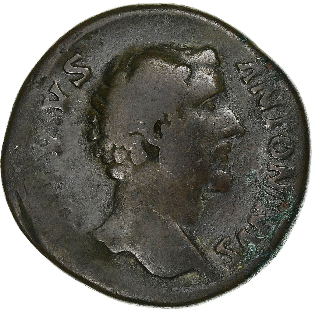 Divus Antoninus Pius,
Sestertius,
161