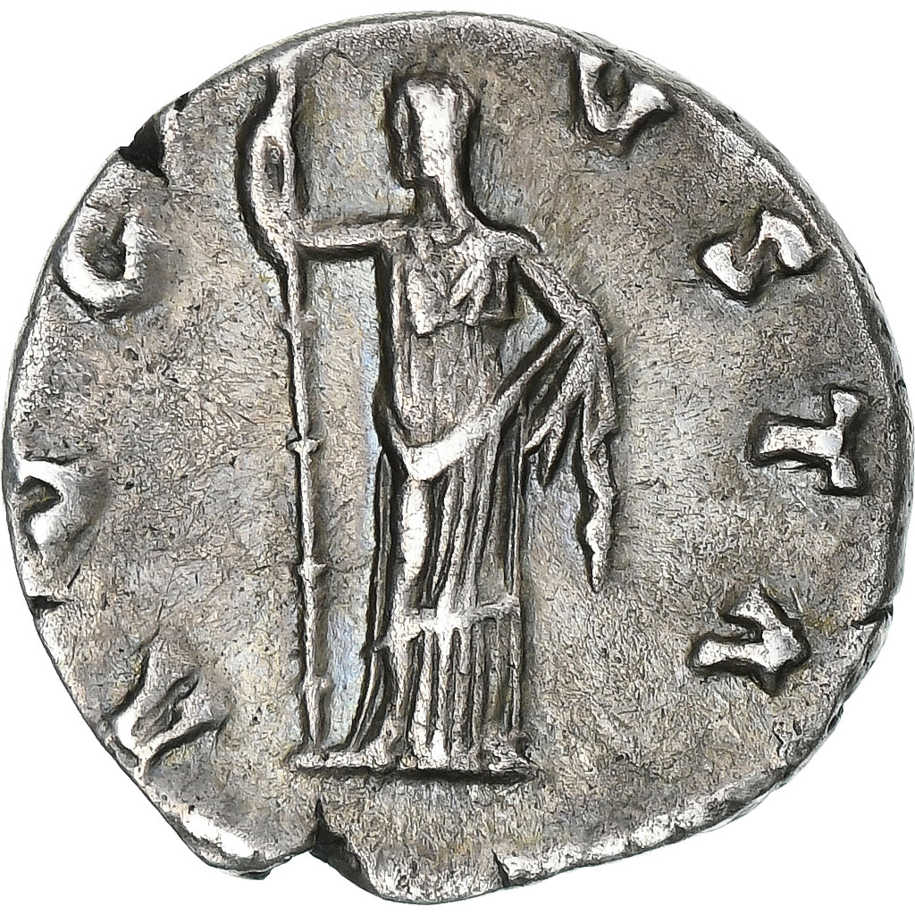 Diva Faustína I.
denár,
141
