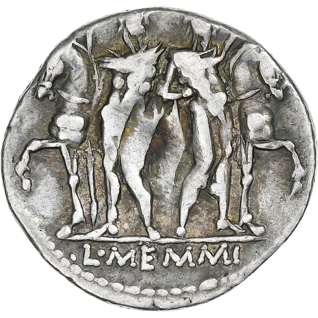 Memmia,
denár,
109-108 pred Kristom