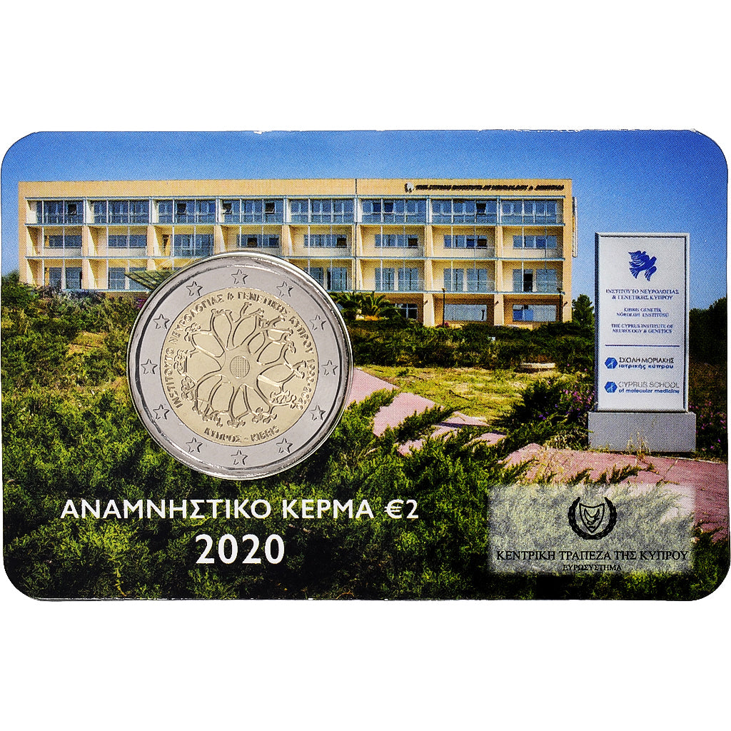 Cyprus,
2 eurá,
Ústav neurológie a genetiky