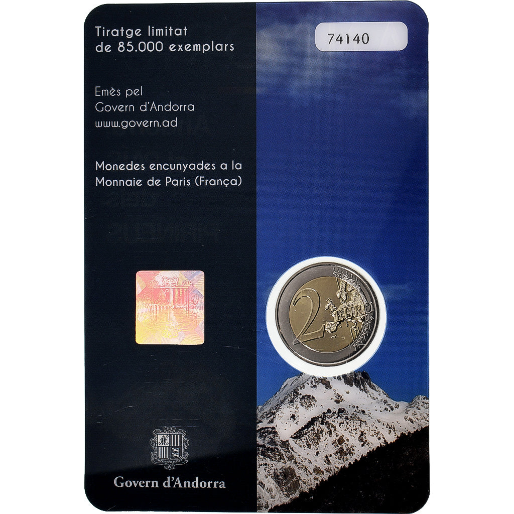 Andorra,
2 eurá,
Pays des Pyrénées