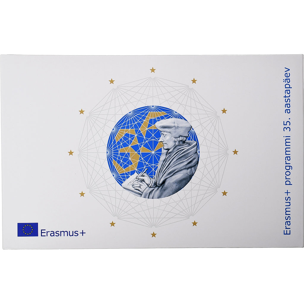Estónsko,
2 eurá,
Erasmus