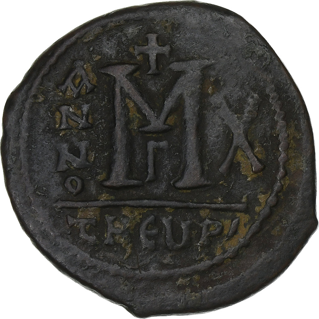 Maurice Tiberius,
Follis,
591-592