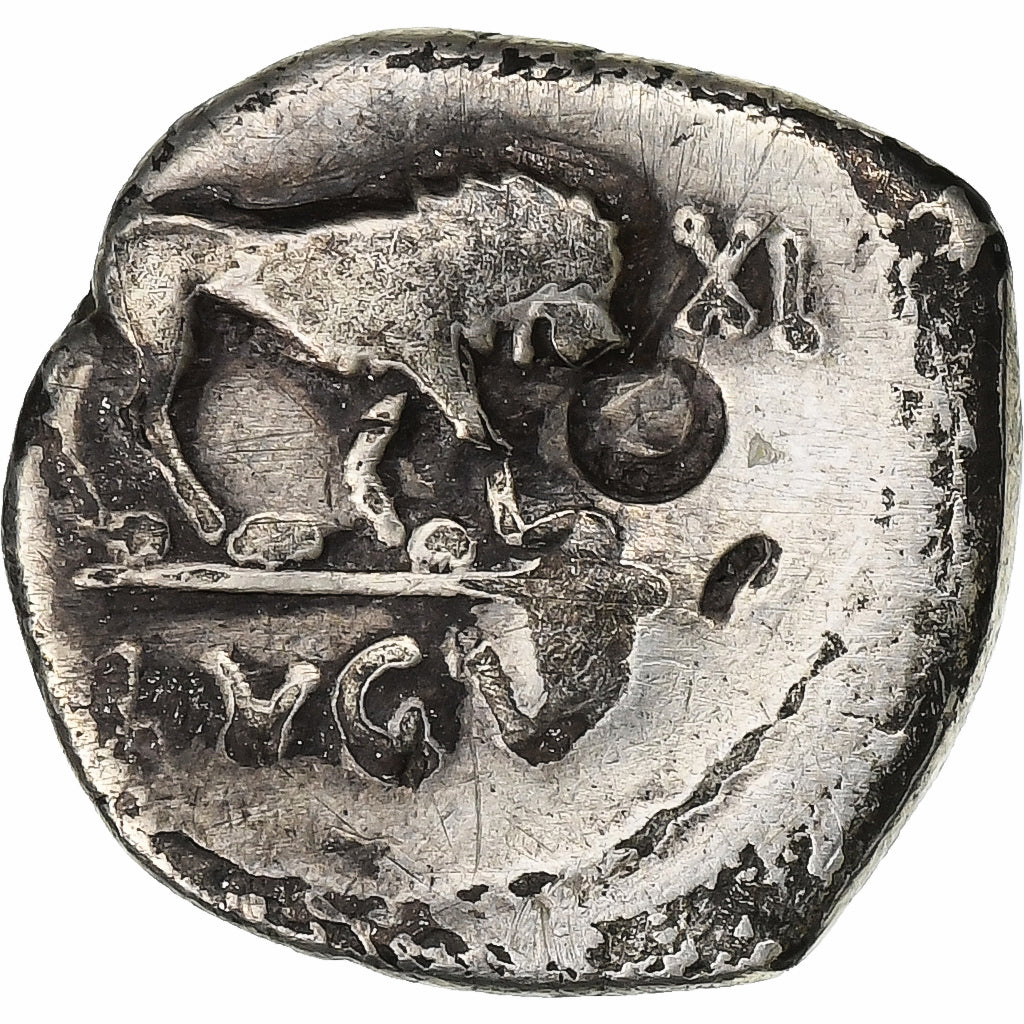 Marcus Antonius,
Quinarius,
43-42 pred Kr