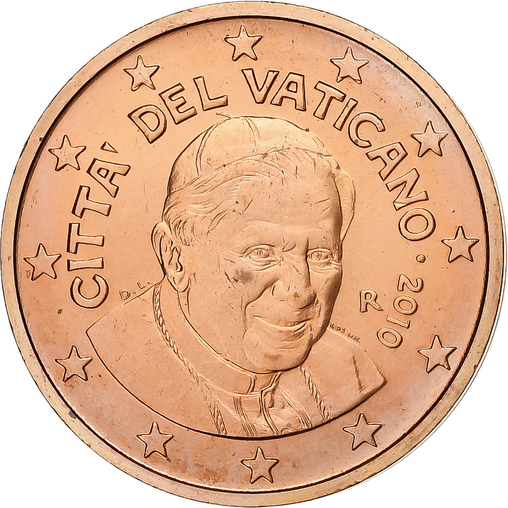 Vatikán,
Benedikt XVI.
2 euro centy