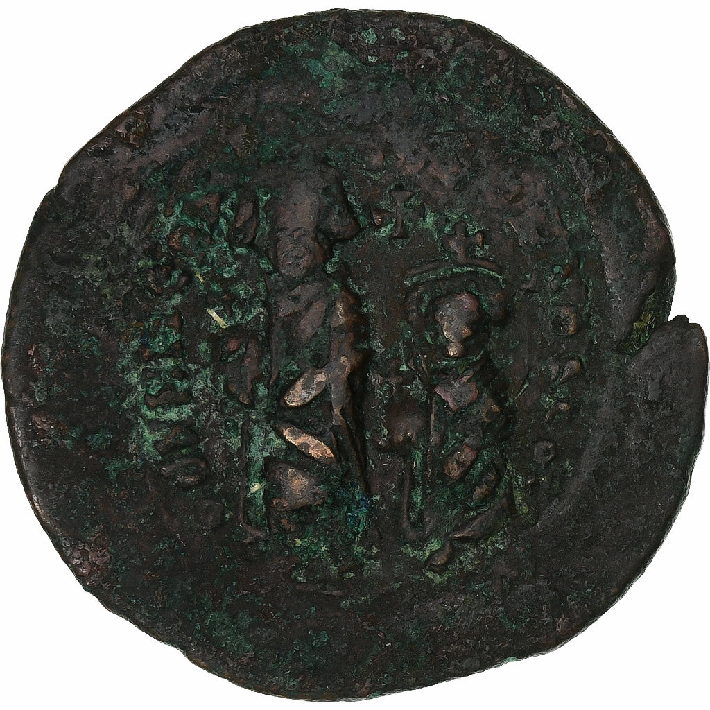 Heraclius,
s Herakleiom Konštantínom,
Follis