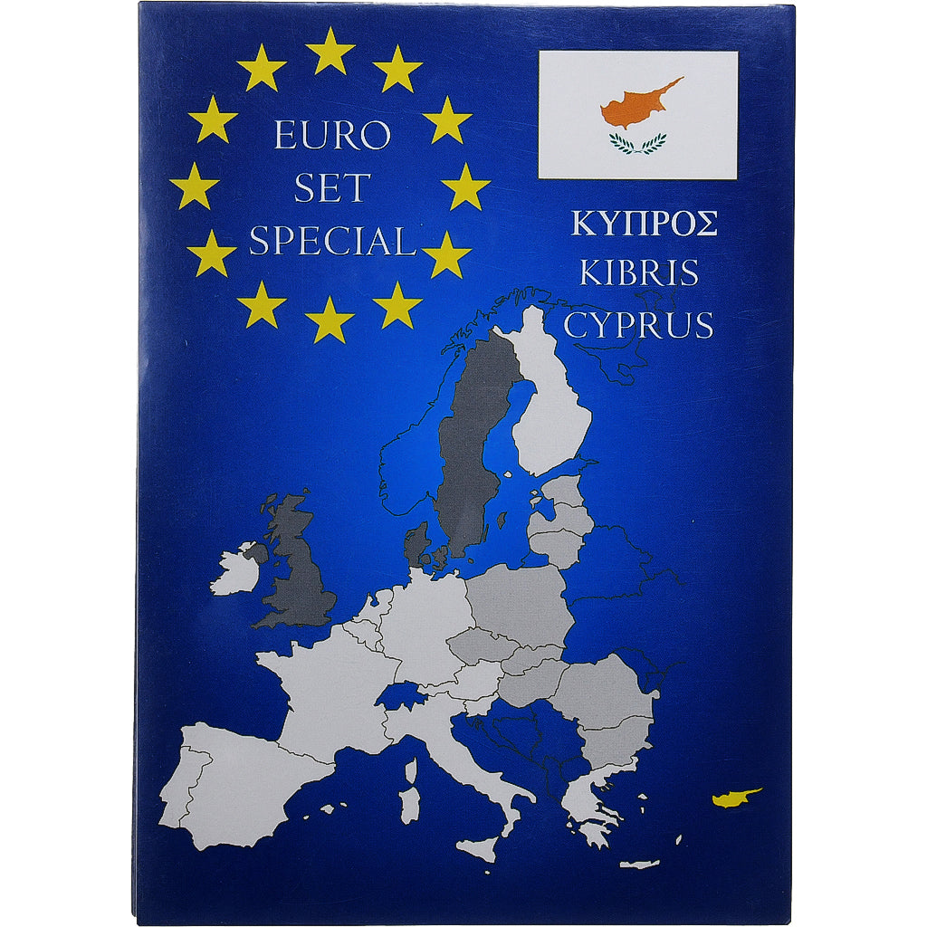Cyprus,
Set 1 ct. - 2 eurá,
2002