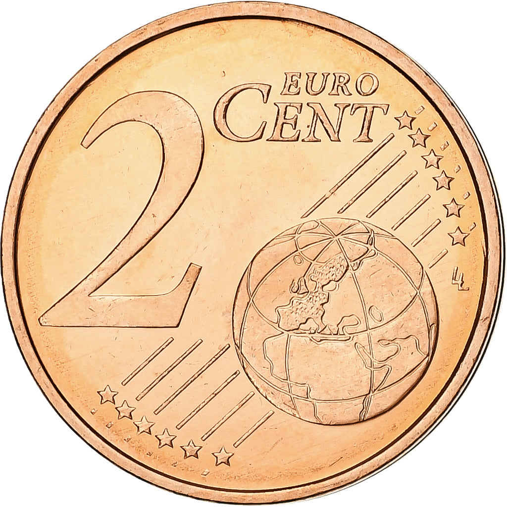 Estónsko,
2 euro centy,
BU