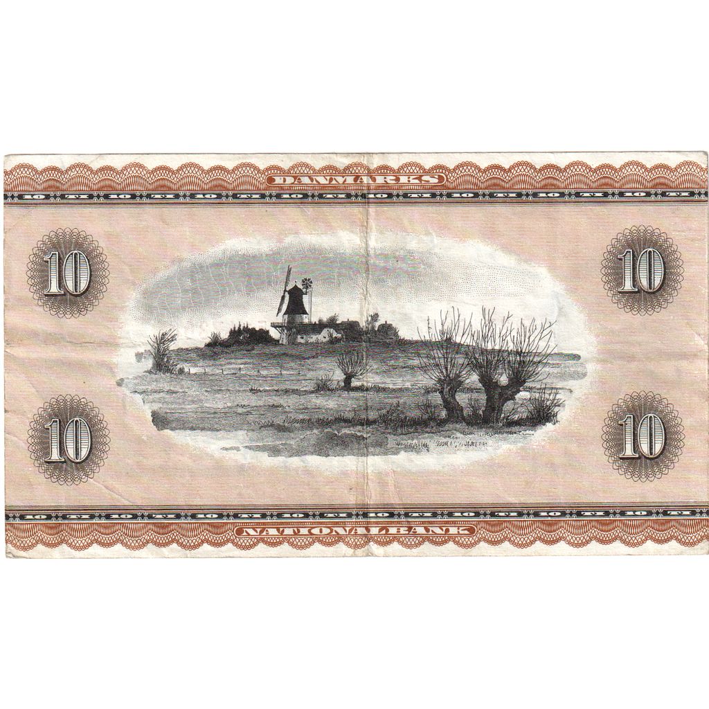 Dánsko,
10 korún,
7. 4. 1936