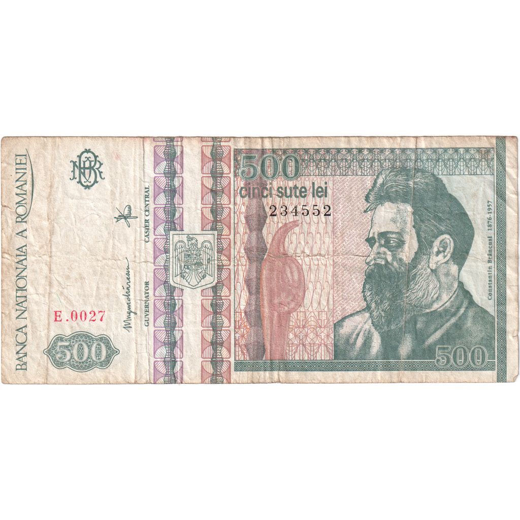 Rumunsko,
500 lei,
VF(30-35)