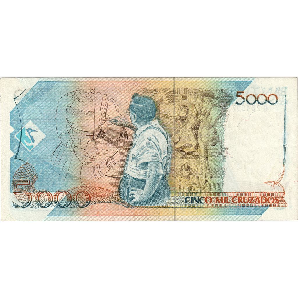 Brazília,
5 Cruzados Novos na 5000 Cruzados,
EF(40-45)