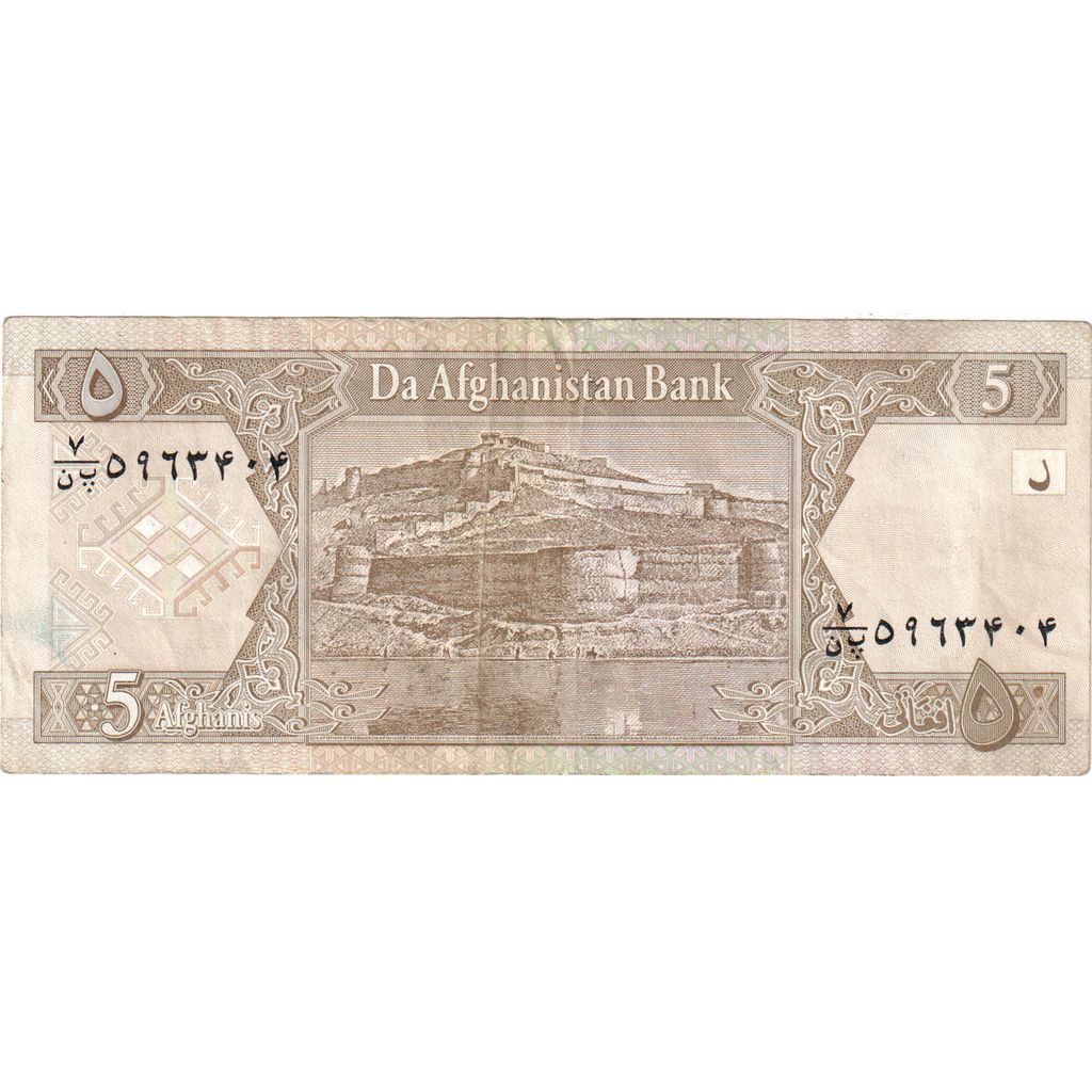 Afganistan,
5 Afgancov,
AU(55-58)