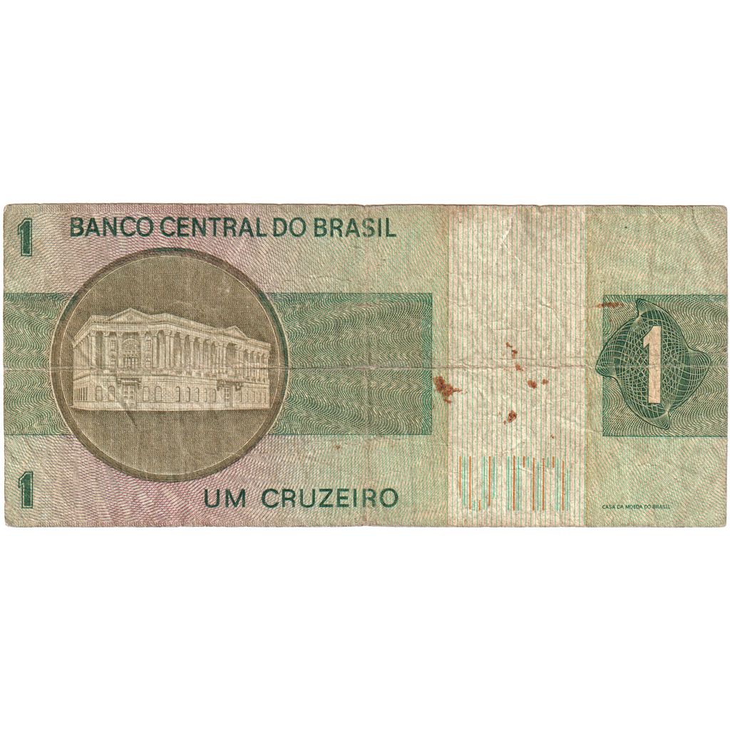 Brazília,
1 Cruzeiro,
VF(20-25)