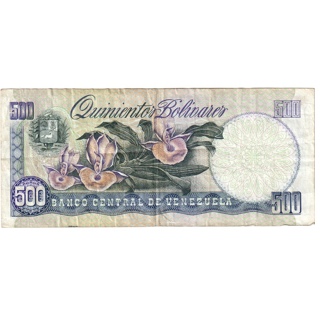 Venezuela,
500 Bolivarov,
1990-05-31