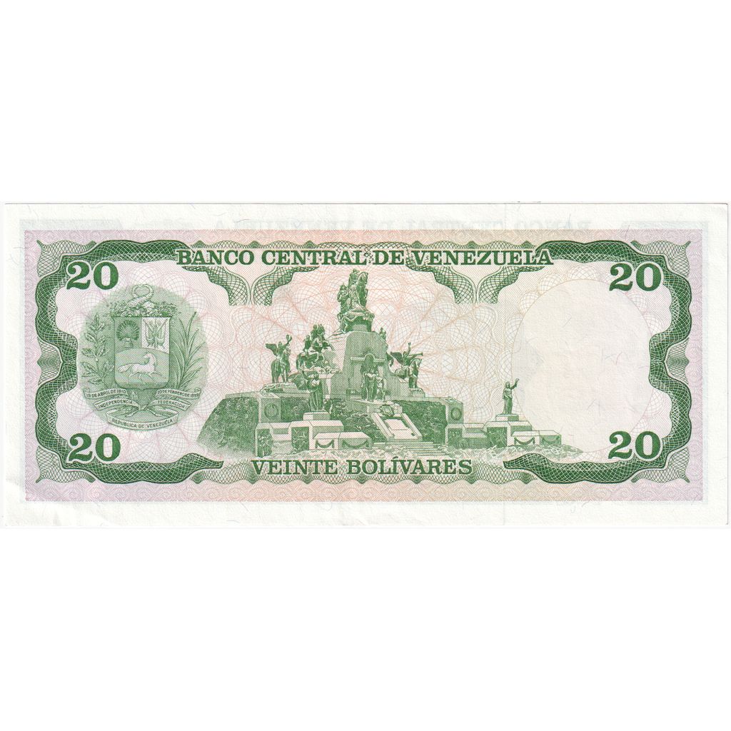 Venezuela,
20 Bolivarov,
1995-06-05
