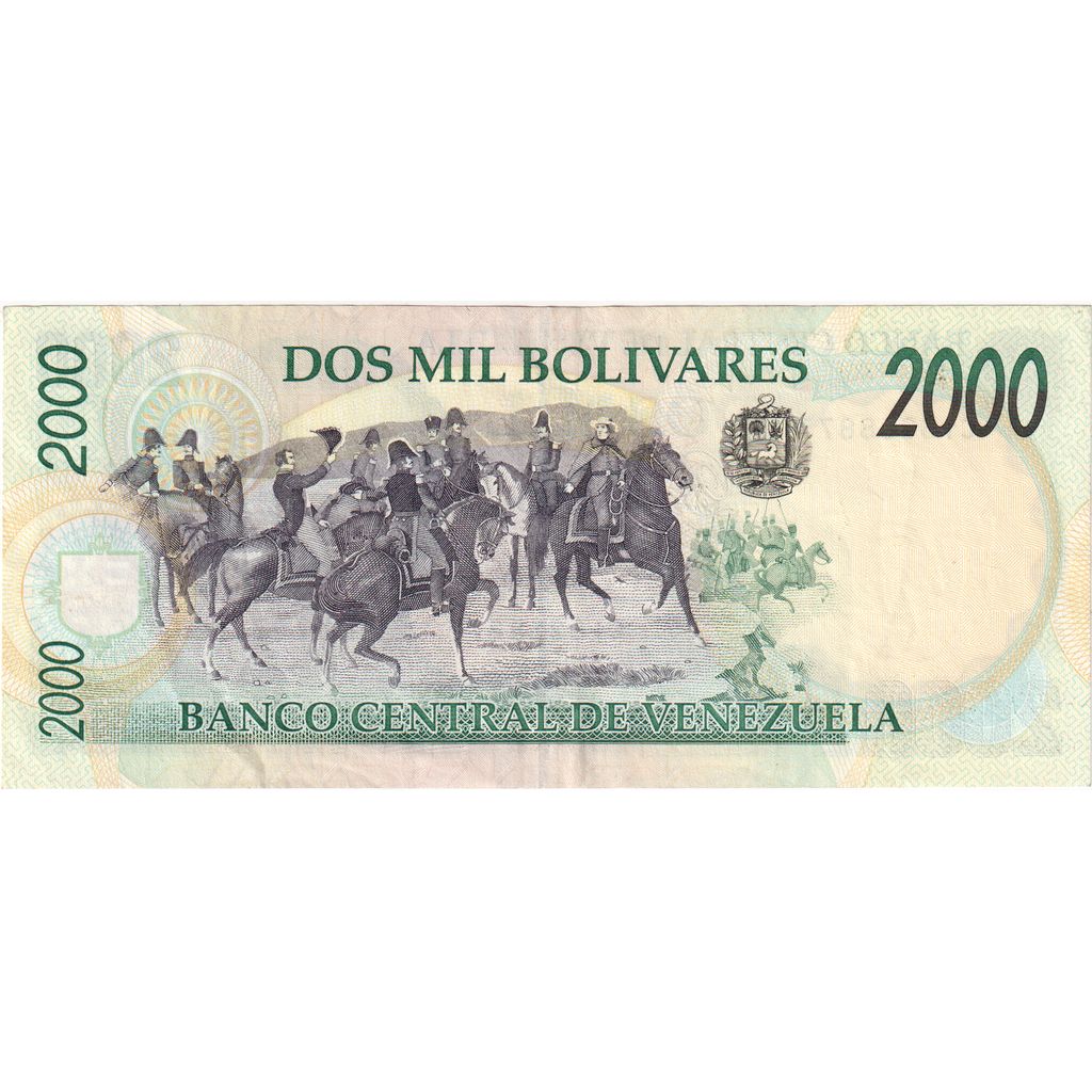 Venezuela,
2000 Bolivarov,
1997-06-16