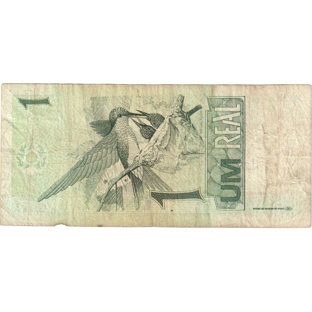 Brazília,
1 Real,
VF(20-25)