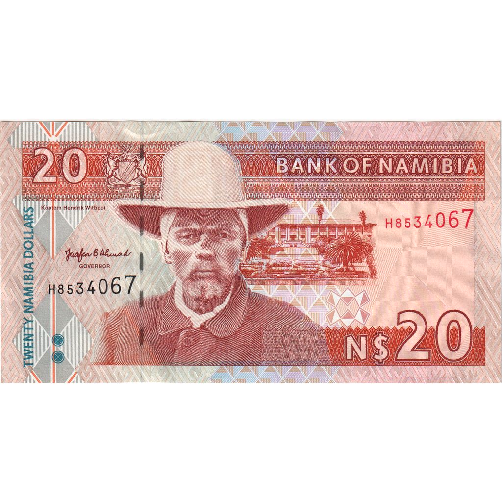 Namíbia,
20 namíbijských dolárov,
UNC(65-70)