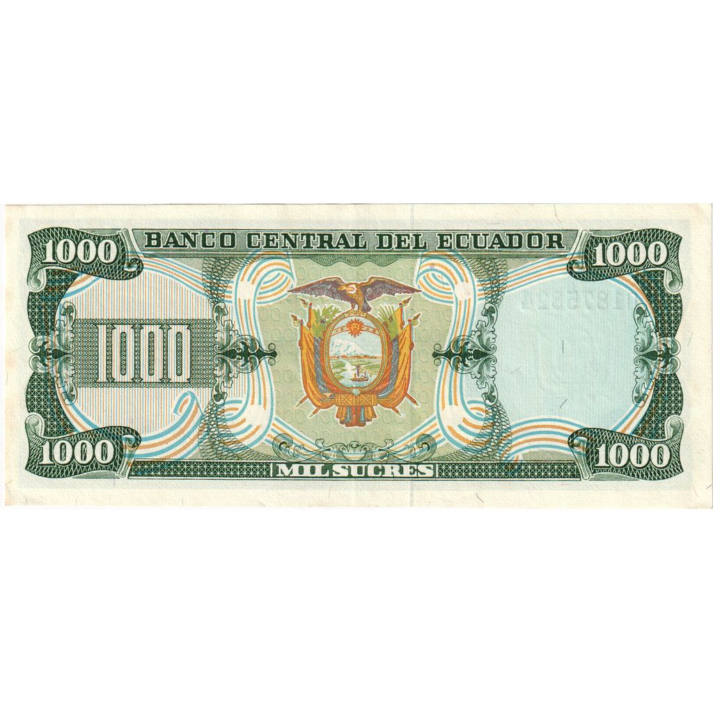 Ekvádor,
1000 Sucres,
1986-09-29