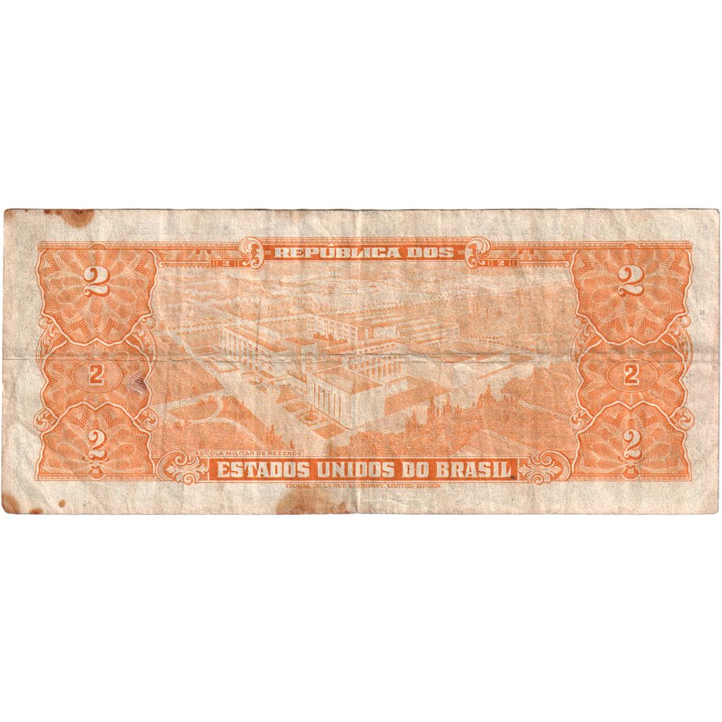 Brazília,
2 Cruzeiros,
VF(30-35)