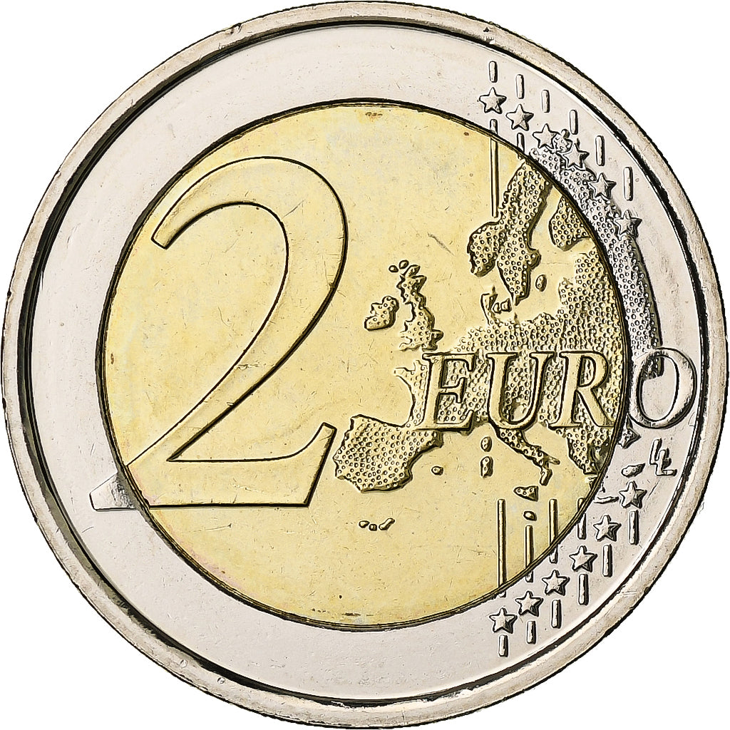 Belgicko,
2 eurá,
Centenaire de la Première Guerre mondiale