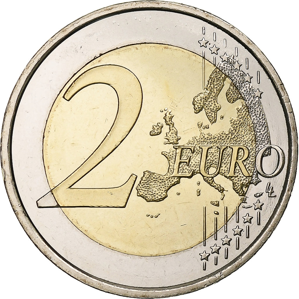 Španielsko,
2 eurá,
Nástup na španielsky trón
