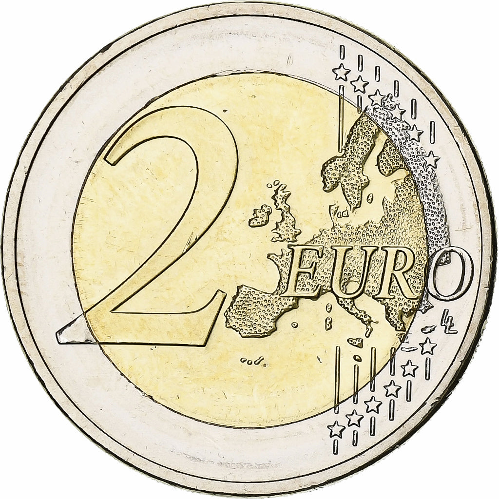 Estónsko,
2 eurá,
10 rokov v hotovosti v eurách