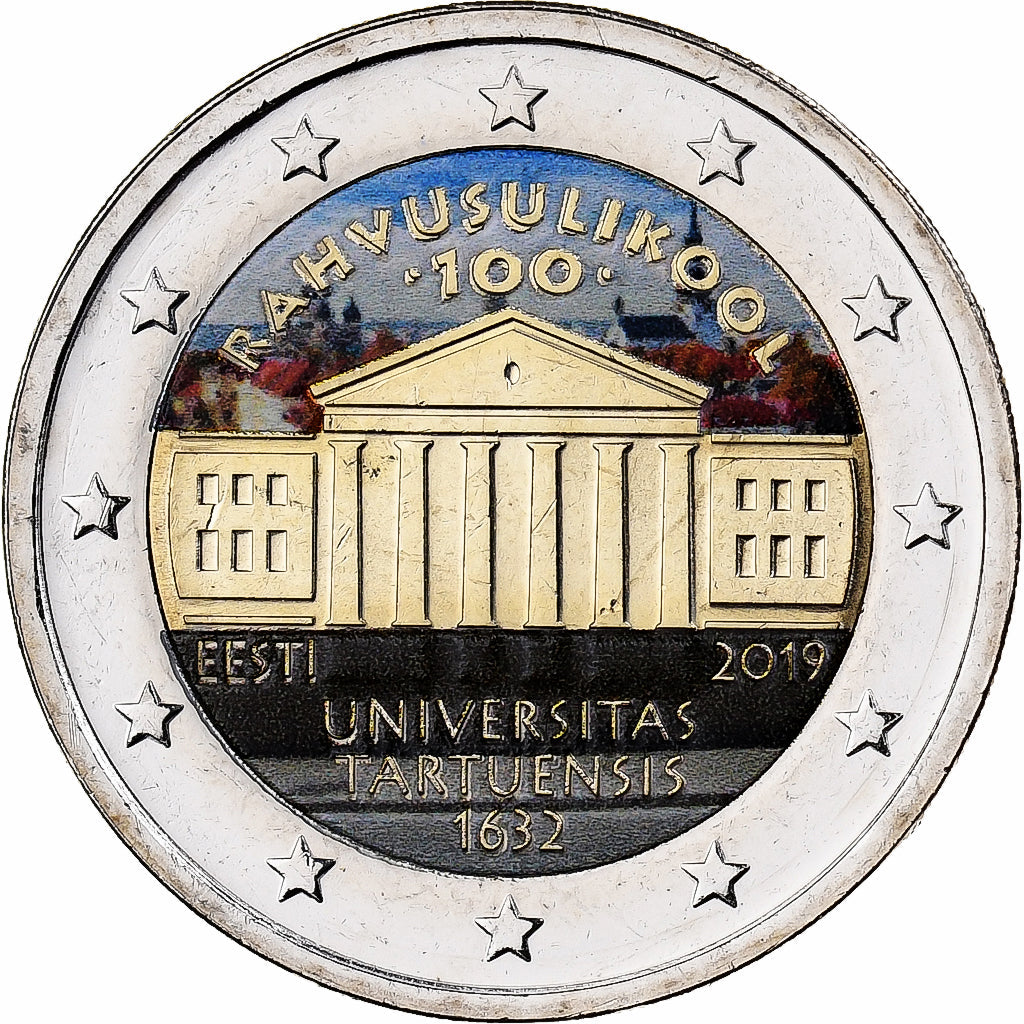 Estónsko,
2 eurá,
Université Tartuensis d’Estonie
