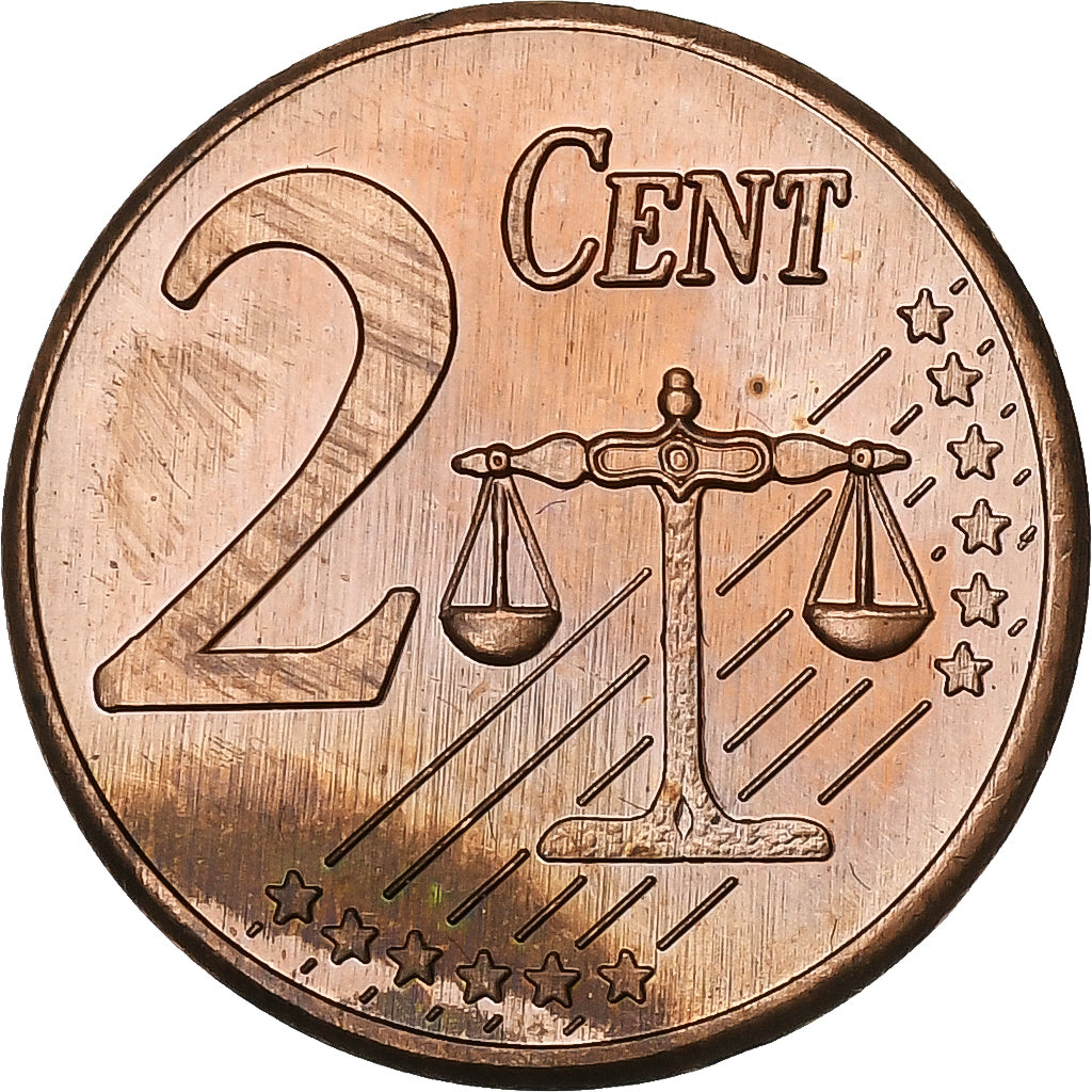Dánsko,
2 euro centy,
2002