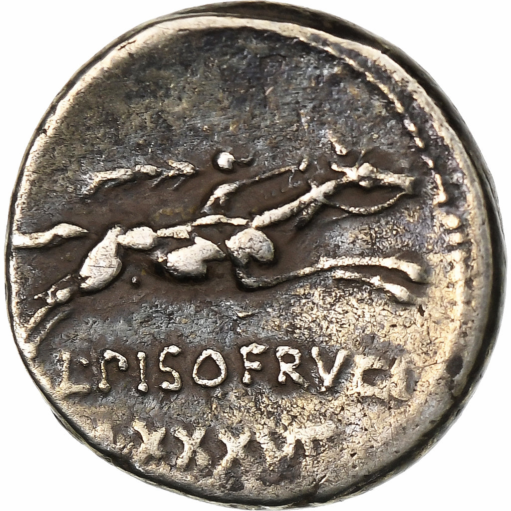 Calpurnia,
denár,
90 pred Kr
