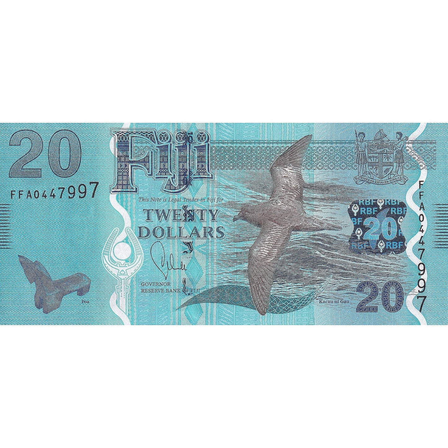 Fidži,
20 dolárov,
2013