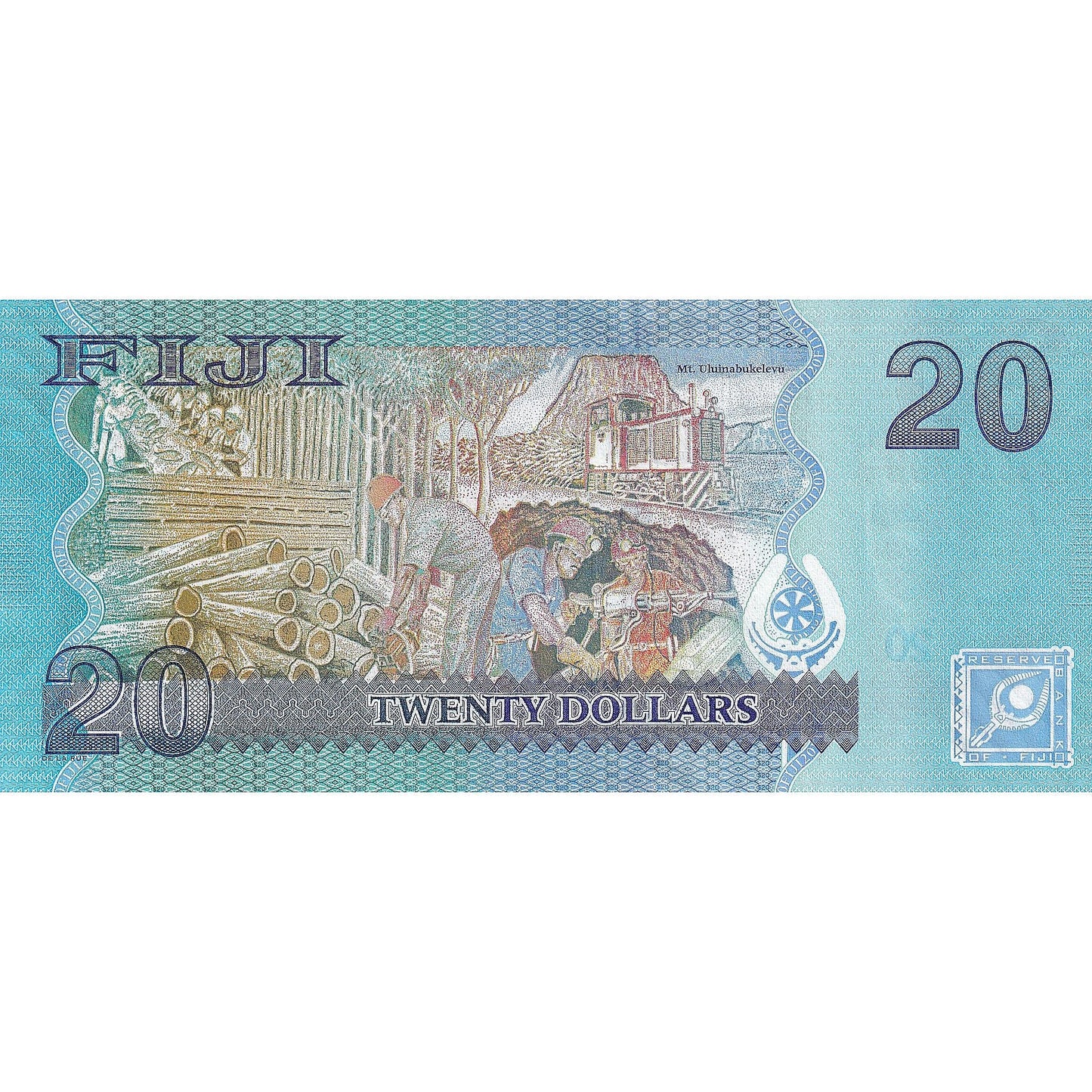 Fidži,
20 dolárov,
2013