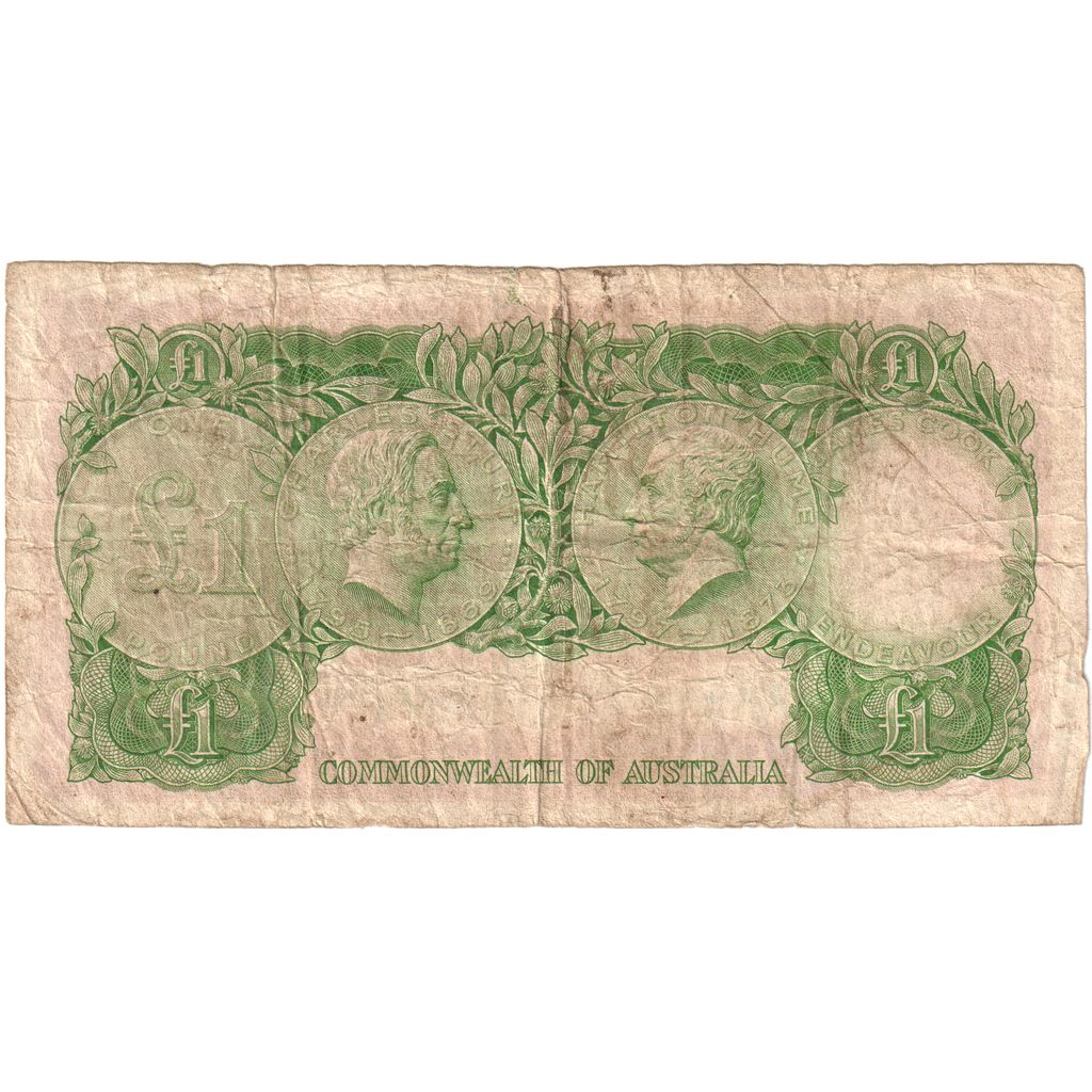Austrália,
1 libra,
Nedatované (1960-1961)