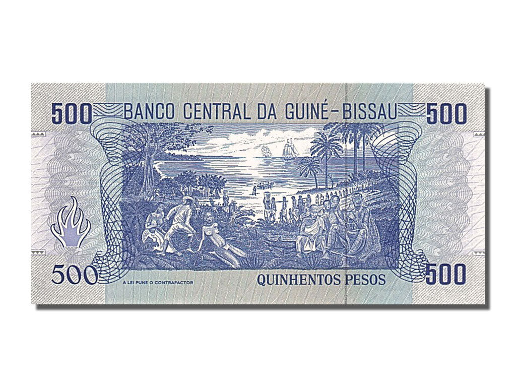 bankovka,
Guinea-Bissau,
500 pesos