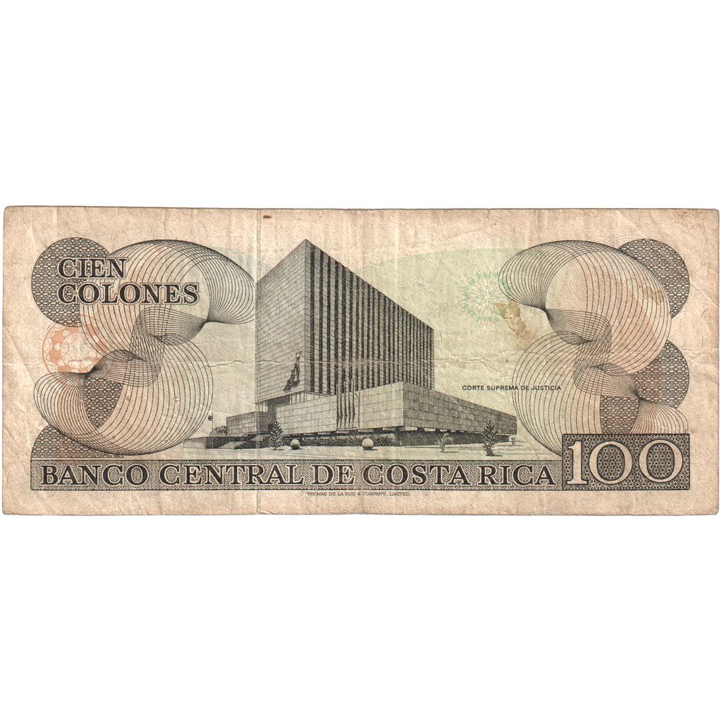 Kostarika,
100 Colones,
1981-12-24