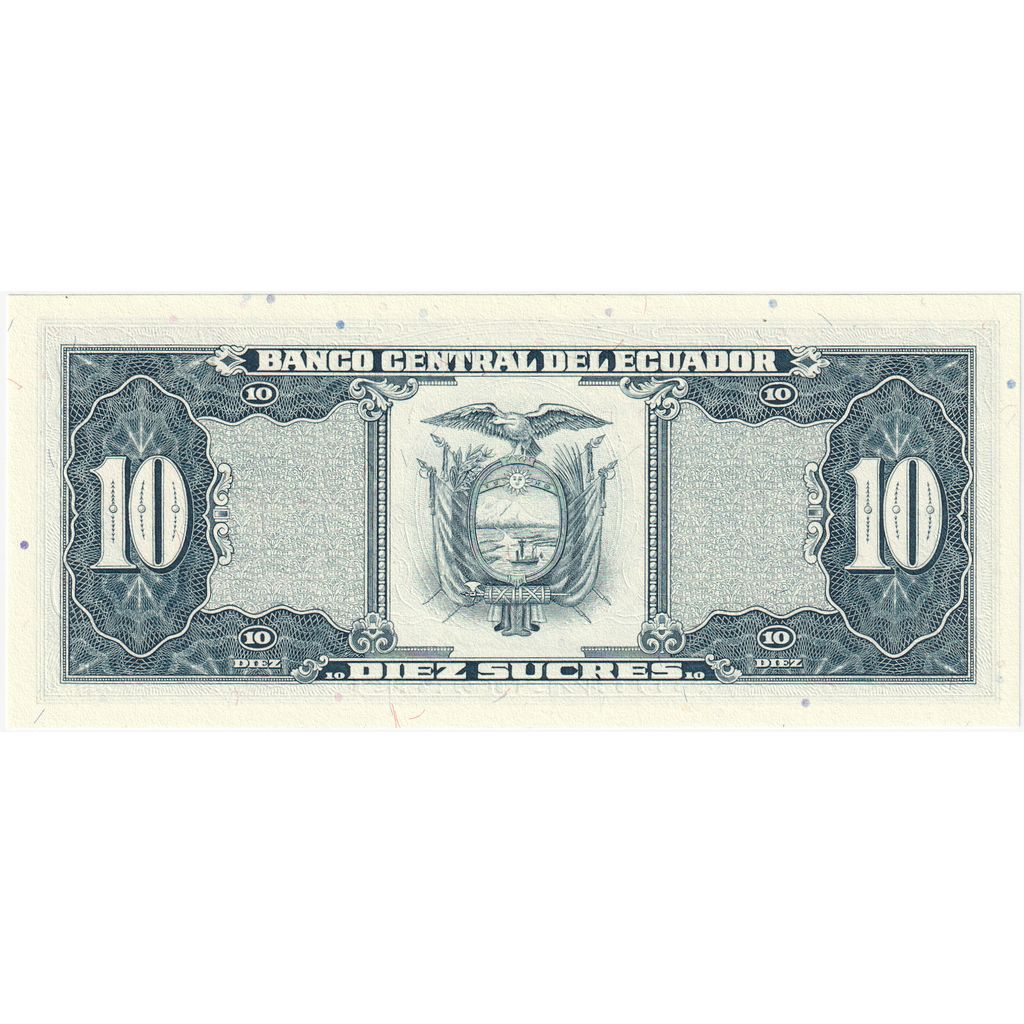 Ekvádor,
10 Sucres,
1988-11-22