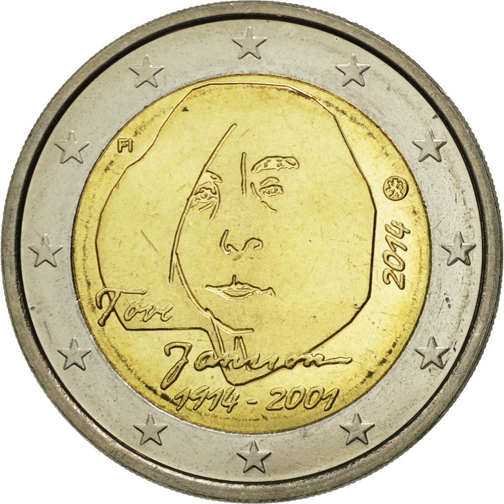 Fínsko,
2 eurá,
1914-2001
