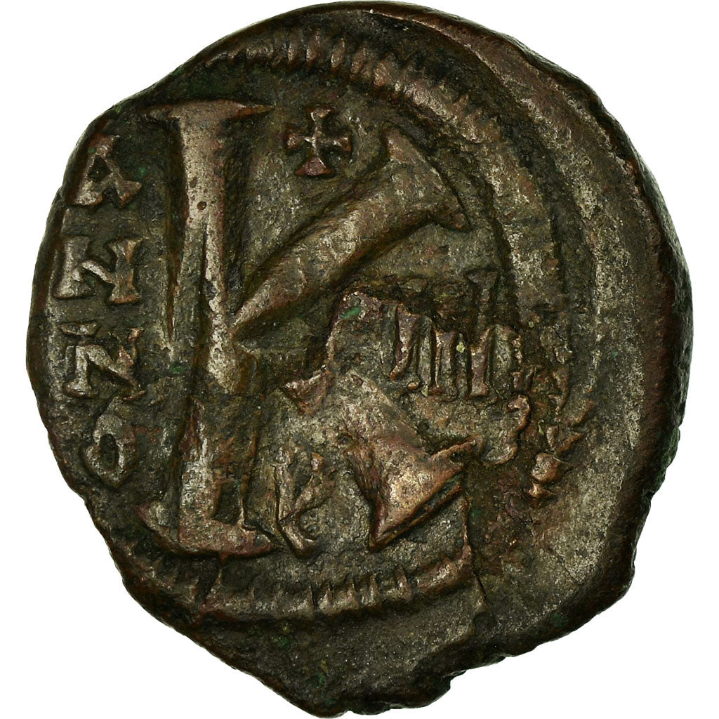 minca,
Konštantín Tiberius II.,
Follis