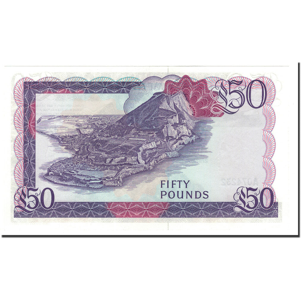 bankovka,
Gibraltár,
50 libier