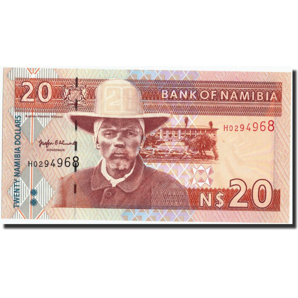 bankovka,
Namíbia,
20 namíbijských dolárov